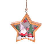 Christmas New Decoration LED Light-emitting Christmas Tree Pendant